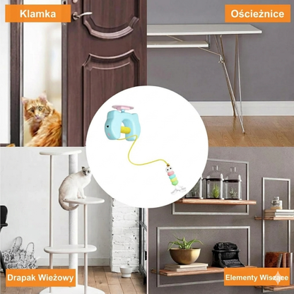 BUNGEE™ AUTOMATYCZNA ZABAWKA JOJO, KTÓRA DOPROWADZA KOTY DO SZALEŃSTWA