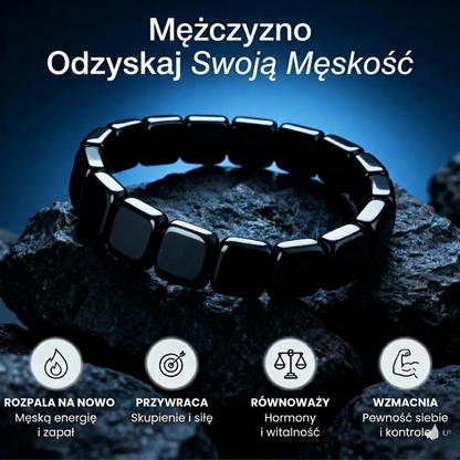 BRANSOLETKA HEMIOS® Z HEMATYTU