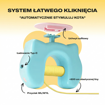 BUNGEE™ AUTOMATYCZNA ZABAWKA JOJO, KTÓRA DOPROWADZA KOTY DO SZALEŃSTWA